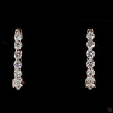 Diamond Ladder Earrings